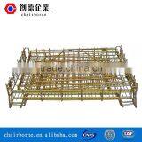 Folding Carbon Steel Metal Cage Storage Pallet Container for Sale thumbnail-4