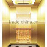 Cheap Price 6 Persons 450kg Small Passenger Elevator With All Hairline Stainless Steel