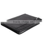 Boshiho Dark Brown Crazy Horse Cowhide Leather Portfolio Folder thumbnail-3