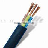 Flexible Copper Conductor Pvc Insulated Pvc Sheathed Black Electrical Wire thumbnail-1