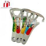 201 Stainless Steel Long Handle Promotional Bottle Opener