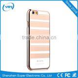 Luxury Anti-shock Full Protective Case Colorful Stripes Hard PC Case for IPhone 6/6s Plus thumbnail-4