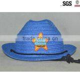 Custom Hand Made Natural Straw Hats Paper Hats