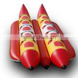 inflatable double tube banana boat