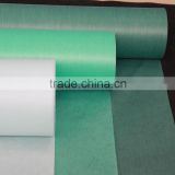 Chemical bond medical nonwoven fabric--blue/green color