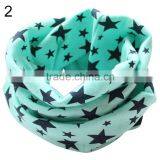 Stars Children's Cotton Neckerchief Kids Boy Girl Scarves Shawl Unisex Winter Knitting thumbnail-3