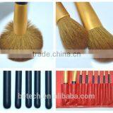 Body Use and Wood Handle Material Luxury 9pcs Mini Makeup Brushes Kit thumbnail-5