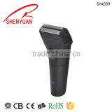 electric motor shaver Aluminum alloy handle composite blade rechareable electric NI-CD or NI-MH man shaver