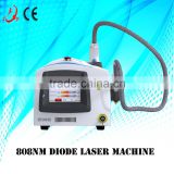 Customized new arrival portable 808nm diode laser hair removal machine