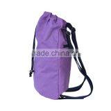 Wholesale Promotional Blank 100% Cotton Canvas Drawstring Backpack thumbnail-2