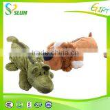 Cartoon Plush Zippered Pencil Bag thumbnail-1