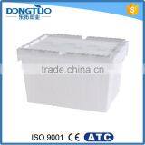 Low price custom plastic box with lid, high quality plastic box with lock