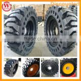 wheel loader tires for 17.5-25, 10-16.5 solid tires skid steer