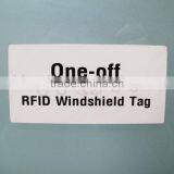 One-off Windshiled Tag RFID Sticker for Cars