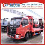 Small Dongfeng 4x2 5 Gears Flatbed Lorry for Sale thumbnail-1