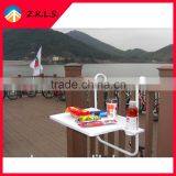 Portable Folding Balcony Hanging Folding Table thumbnail-1