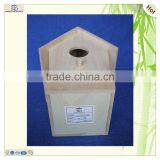 Hot Selling Eco-friendly Outdoor Decorating Polished Wooden Bird House thumbnail-1