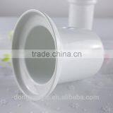China Suppliers Customized Logo Bathroom Accessories Set White Ceramic thumbnail-6