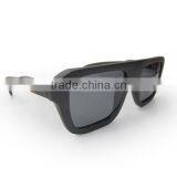 Ebony Wood Sunglasses With Customized Logo Engraved thumbnail-4