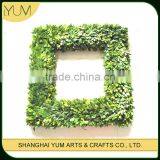 Square Preserved Boxwood Wreath for Festival and Wedding Decoration thumbnail-1