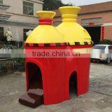 Outdoor Fiberglass Castle Sculpture thumbnail-2