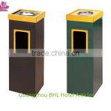 Cheap Color Code Recycle Bin Square Metal Dustbin for Sale BY-77 thumbnail-1