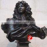 Bronze Louis XIV Bust Statues Garden Sculpture thumbnail-1