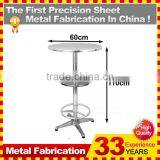 Bar Table With Footrest and Two Levels - 60cm x 110cm thumbnail-2