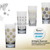 10oz 12oz Christmas Snow Color Prinitng Drinking Glass Water Glass Cup Juice Cup thumbnail-5