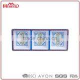 Hot New Products for 2015 Food Catering Sushi Plate Melamine Korean Deep Bulk Dinner Plates With 3 Sections thumbnail-1