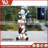 China Personalized Christmas Ornaments Solar Light 2017 Led Christmas Snow Lantern thumbnail-1