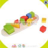 Wholesale Best Sale Baby Wooden Intellect Block Cheap Kids Wooden Intellect Block W13E048 thumbnail-1