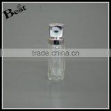 100ml China Fancy Clear French Square Glass Bottle Cosmetic Perfume Screen Printing Silver Aluminum Seal Bottle Glass thumbnail-2