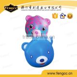 PU foam stress toy / stress ball in cute bear head shape