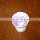Plastic Round Colourful Hollow Out Wastebasket thumbnail-5