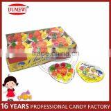 Halal Heart and Rose Shaped Fruity Jelly Cube Candy thumbnail-1