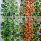 2 Meter 40 Leaves Plastic Leaves Grape Vine thumbnail-2