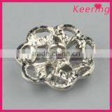 Keering New Arrival Decorative Fashionable Shiny Metal Rhinestone Button for Garments WBK-1493 thumbnail-2