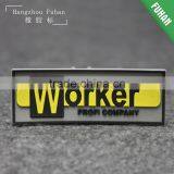 Wholesale Custom Shaped Brand Logo Rubber Patches for Garment thumbnail-5