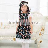 New Arrival Elegant Girls Cotton Floral Birthday Party Dress Names With Pictures thumbnail-6