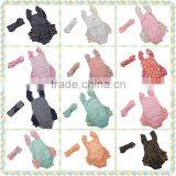 2016 Kids Clothes Bulk Wholesale Fashionable Baby Jumpsuit With Gold Polk Dots Vintage Baby Summer Romper thumbnail-3