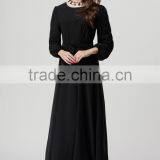 GZY 2015 Comfortable Fabric Loose Chiffon Maxi Dresses Abaya 1 Piece thumbnail-2