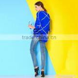 HOYUGO 2015 Two Color Fancy Fashion Top Women Frock Top thumbnail-2