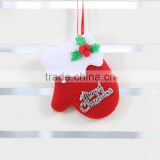 HD1022 Pretty Christmas tree pendants 10cm party decorations gloves