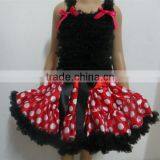 Wholesale Baby Pettiskirt Set for Girls Cute Baby girls Tutu skirt suit with Bow Kids Fluffy Pettiskirt Sets