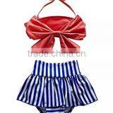 Wholesale Girl Bikini Wrapped Chest and Cover up Beauty Pageant Wear thumbnail-2