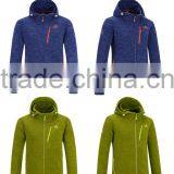 2017 OEM ODM Cheap Man Fleece Hooded Jacket Outwear Jacket thumbnail-5