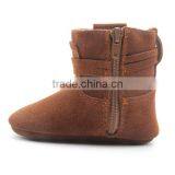 2017 Factory Derictly Wholesale Cheap Leather Baby Shoes of Boots thumbnail-3