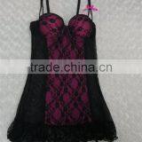 Women New Sexy Lingerie Hot Sale Mesh Babydoll Good Shaper Underwear thumbnail-1