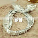 Elastic Headbands,Mental Color Leather Headbands,Ear Headbands thumbnail-5